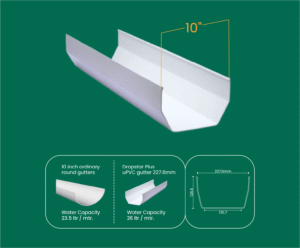 WAW ULTRA 10-inch Gutter